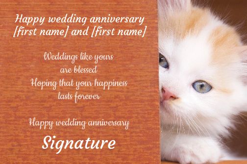 Wedding Cat Nuptials free template