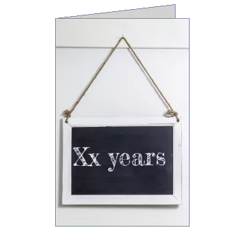 Wedding 10 Years 20 Years template