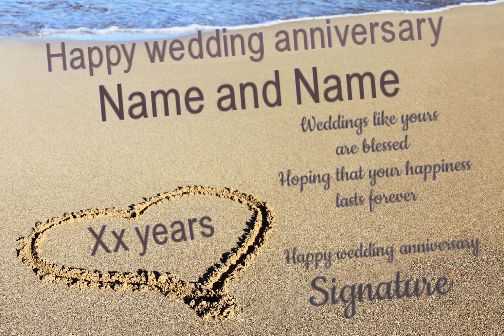 Wedding Beach Nuptials free template