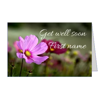Card Recovery Flower Rose template