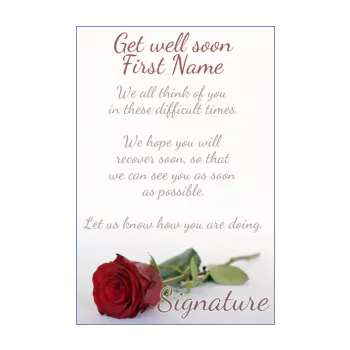 card recovery flower red rose 