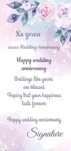 Birthday Wedding Card Drawing Flower free template