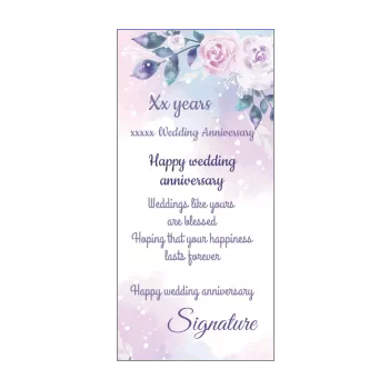 birthday wedding card drawing flower mauve nuptials rose 