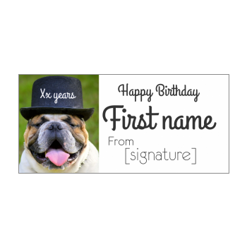 Funny Happy Birthday Card Dog Animals Free Template Card 2231