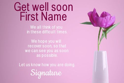 Card Recovery Flower Rose free template
