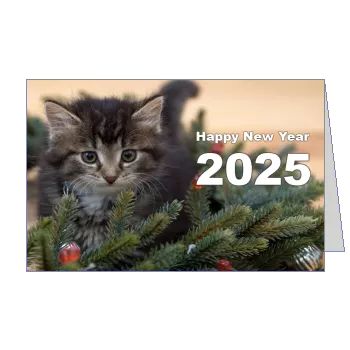 Card Wishes Best New Year template