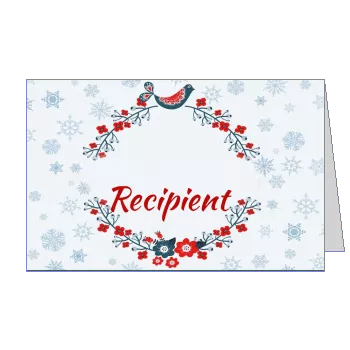 Card Wishes Best New Year template