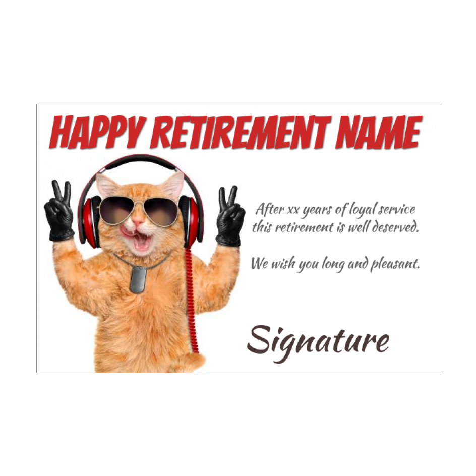 Happy Retirement Cards Funny