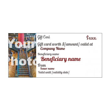 Gift card free template - printable card - Greetings-Discount