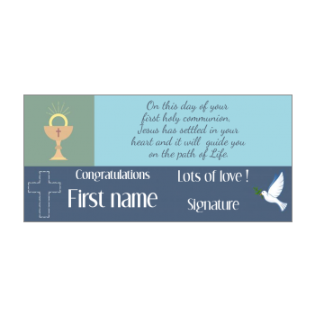 First Holy Communion congratulation card free templates on Greetings ...