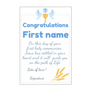 Baptism Communion Bar Mitzvah Card Free Templates On Greetings Discount