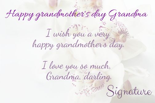 Card Grandmother Party Flower White virtual free