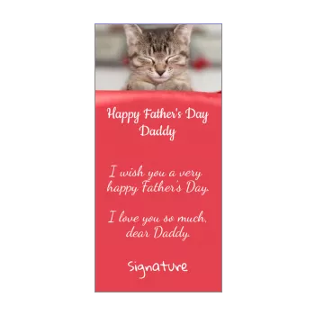 card dad party cat red 