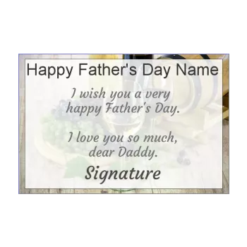 card dad party brown wine 