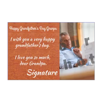 card grandfather party cat brown animals 