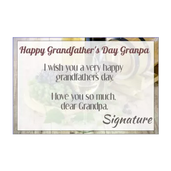card grandfather party brown wine 