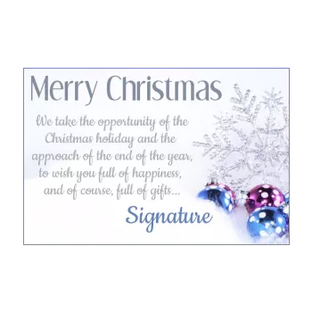 happy card wishes christmas ball blue mauve 