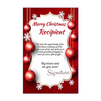 happy card wishes christmas ball red star 