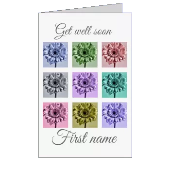 Card Recovery Flower Grey virtual