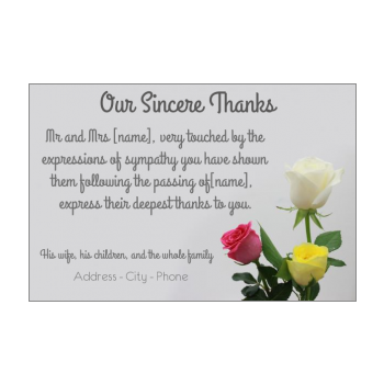 Thank You Card Templates Free Greetings Island