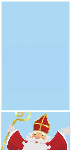 Happy Card Wishes Saint Nicolas template