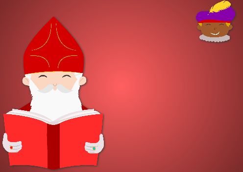 Happy Card Wishes Saint Nicolas template
