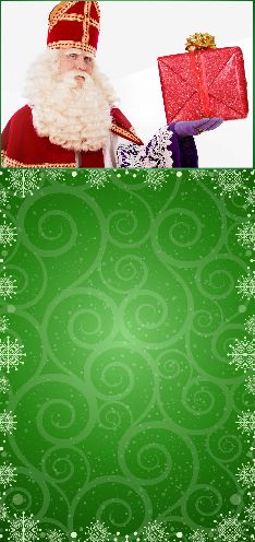 Happy Card Wishes Saint Nicolas free template