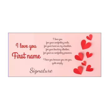 card wishes heart love paper road rose 