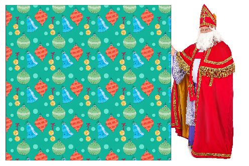 Happy Card Wishes Gift Saint template