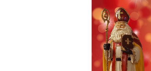 Happy Card Wishes Saint Nicolas template