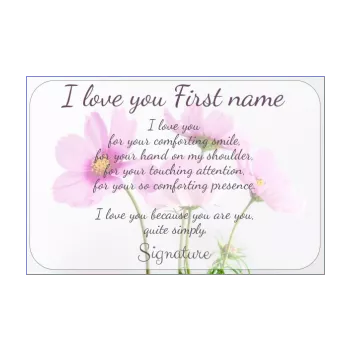 card wishes flower love rose 