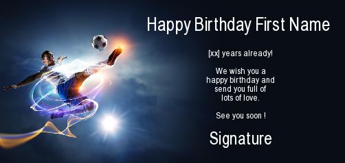 Happy Birthday Card Balloon Black free template