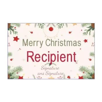 happy card wishes christmas ball fir red star 