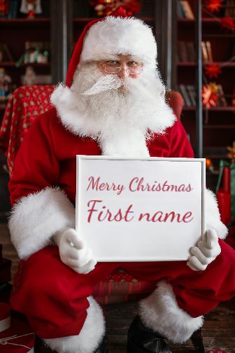 Happy Card Wishes Christmas Board free template