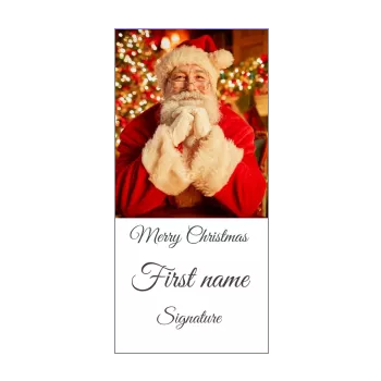 happy card wishes christmas elegant santa claus 
