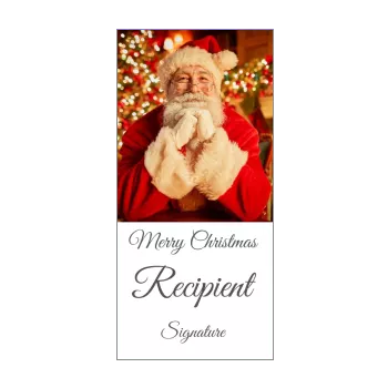 happy card wishes christmas elegant santa claus 