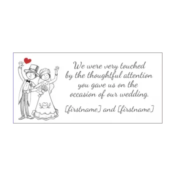 wedding card thanks heart black drawing red thank you white 