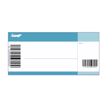 card congratulations wishes retirement ticket plane blue 