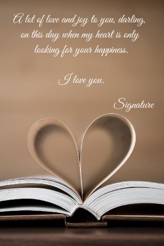 Card Wishes Valentine S Day free template
