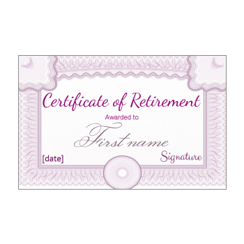 Funny Retirement Certificate Free Templates On Greetings-discount