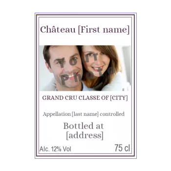 label bottle mauve wine alcohol 