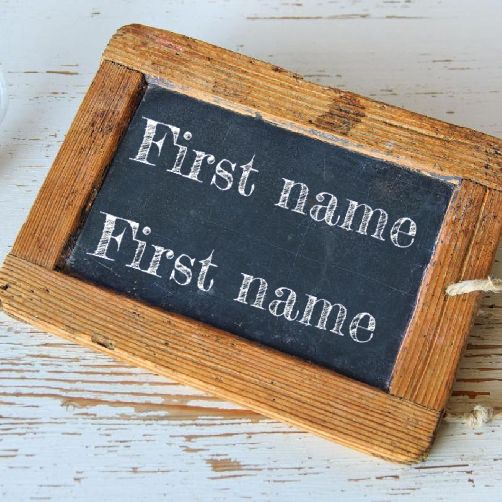 Wedding Label Gift Wood free template