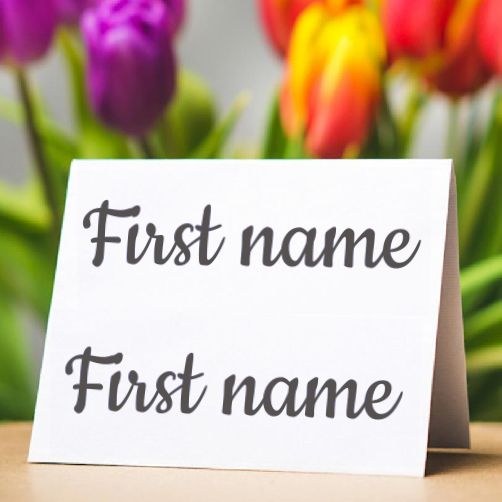 Wedding Label Gift free template