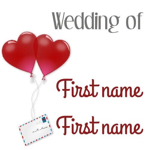 Wedding Label Gift free template