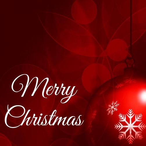 Label Gift Christmas Ball Red template