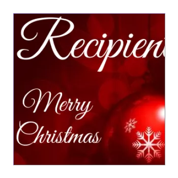 label gift christmas ball red 