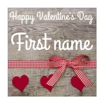 label gift valentine s day heart wood red 
