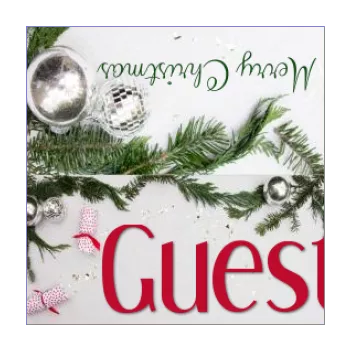 label place card dinner christmas table ball fir green red 