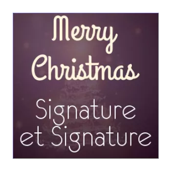 label gift christmas golden fir mauve 