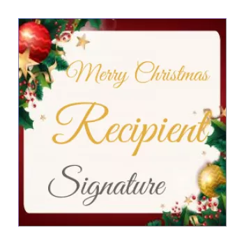 label gift christmas golden ball fir red 